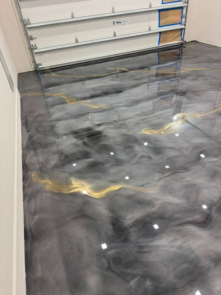 Metallic Epoxy Flooring Miami FL